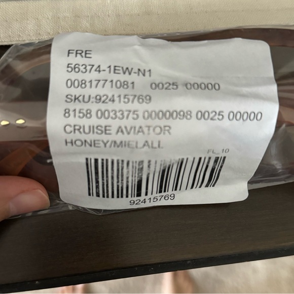 FREE PEOPLE Cruise oversized aviator glasses - Picture 4 of 4